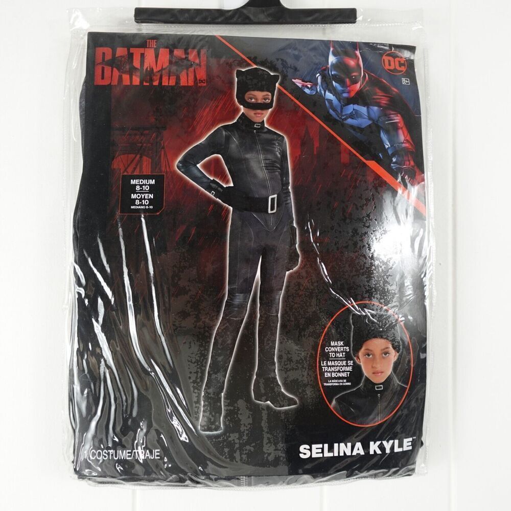 The Batman Selina Kyle Girls Costume Medium 8-10